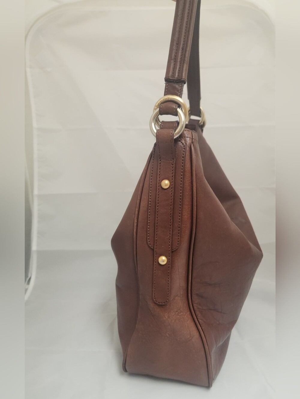 Brahmin Leather Hobo Shoulder Bag Great Condition Amazing Leather!! - Picture 8 of 12